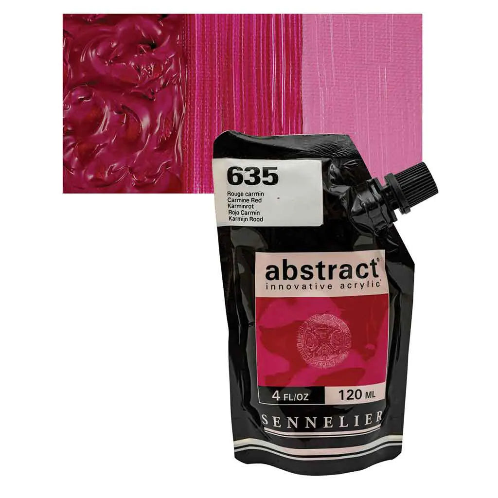 Sennelier Abstract Acylic 120ml Carmine Red