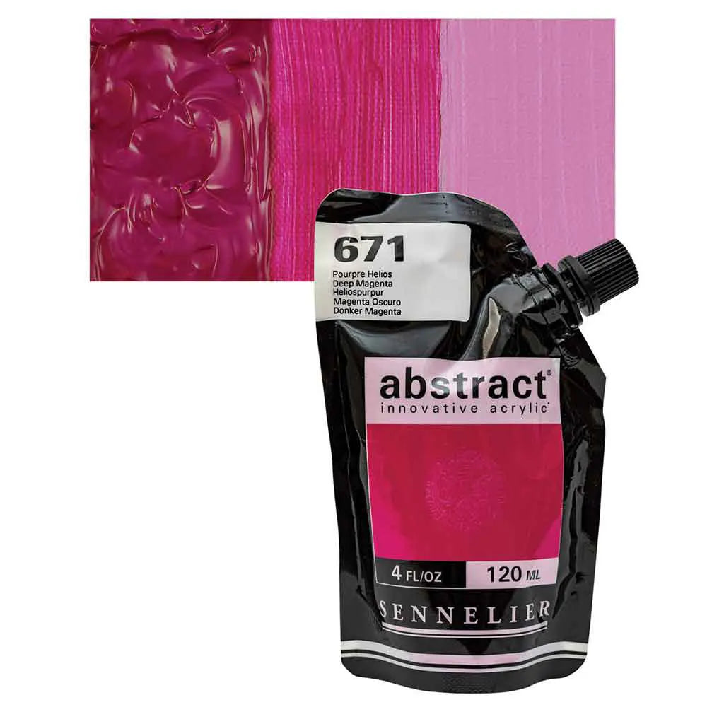 Sennelier Abstract Acylic 120ml Deep Magenta