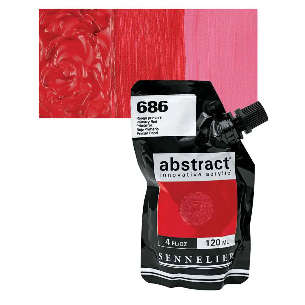 Sennelier Abstract Acylic 120ml Primary Red