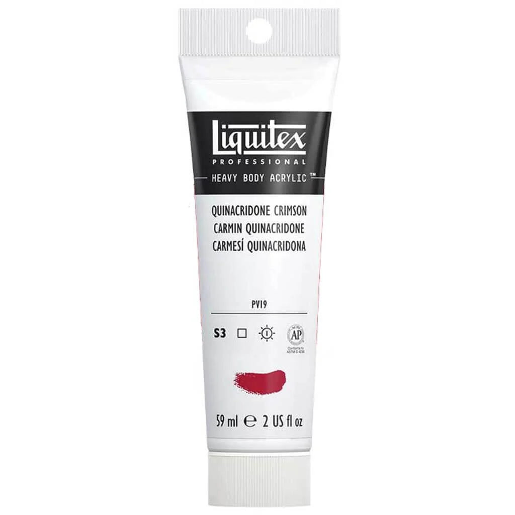Liquitex Professional Heavy Body Acrylic 59ml (2oz) Quinacridone Crimson S3