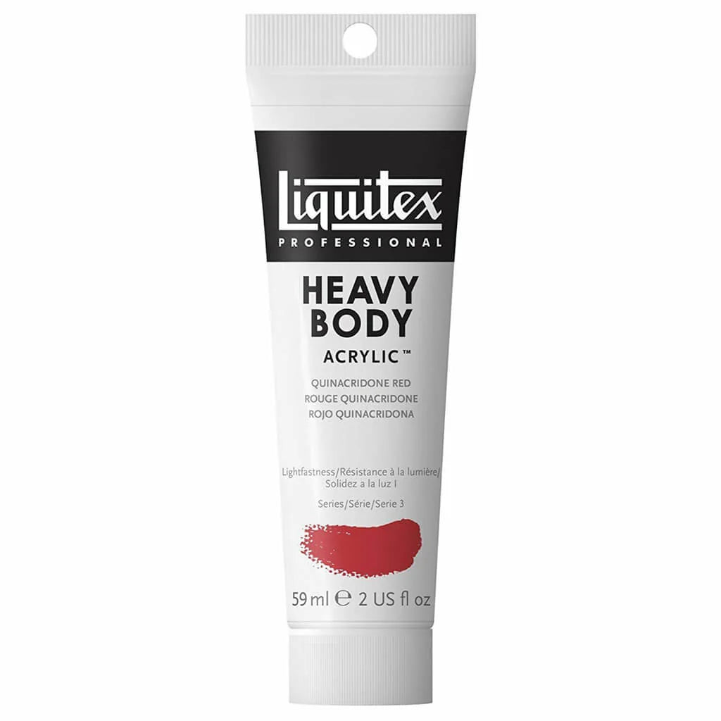 Liquitex Professional Heavy Body Acrylic 59ml (2oz) Quinacridone Red S3