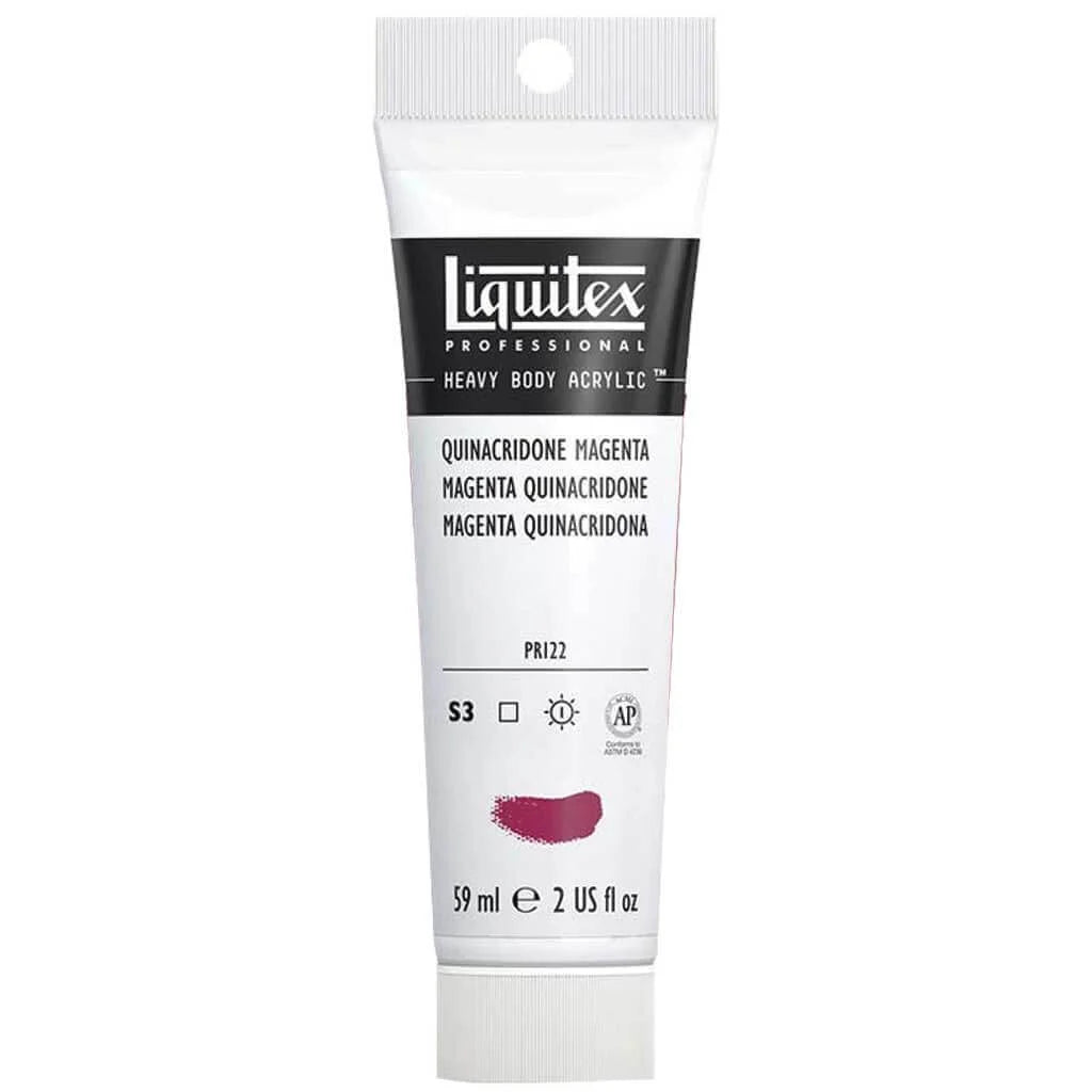 Liquitex Professional Heavy Body Acrylic 59ml (2oz) Quinacridone Magenta S3