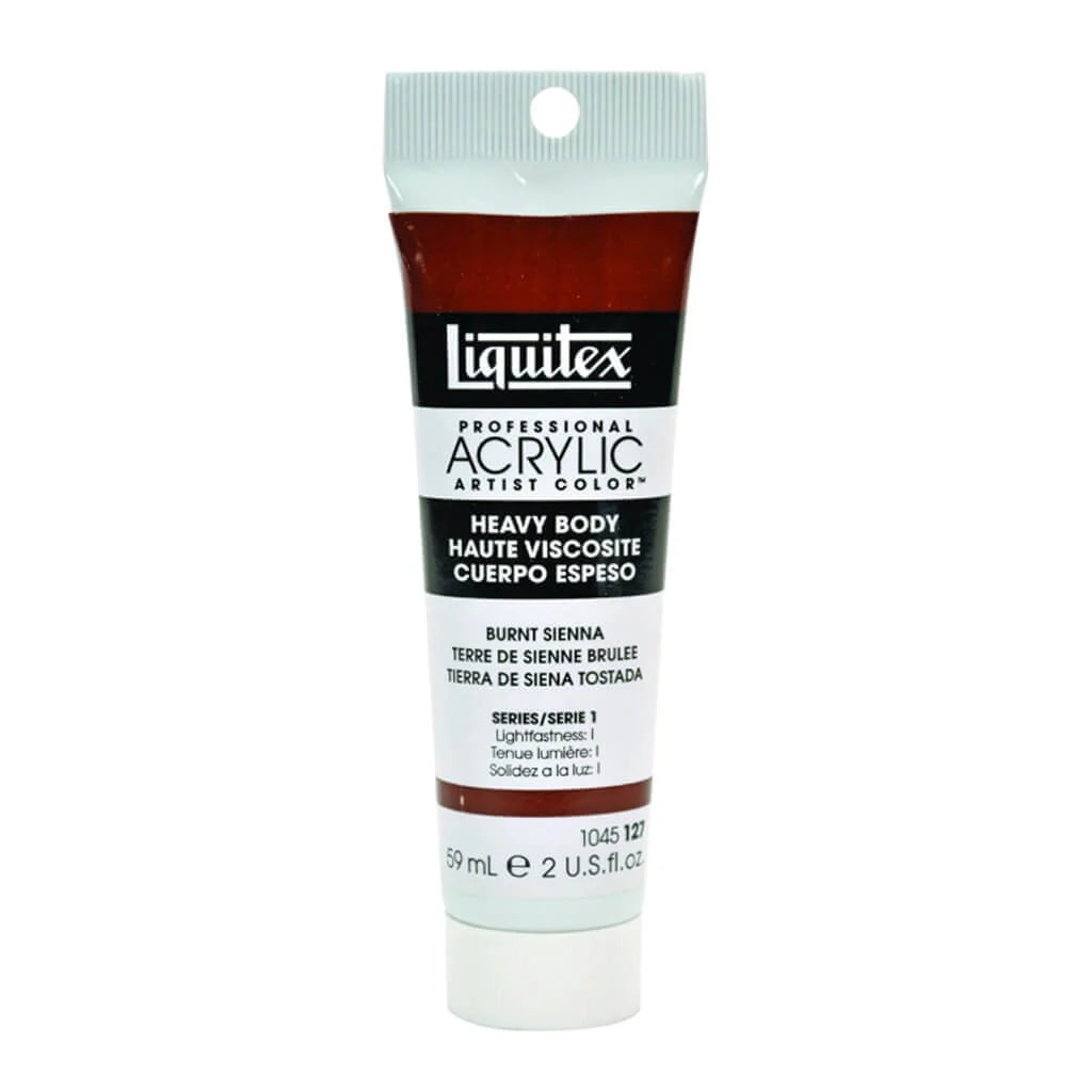 Liquitex Professional Heavy Body Acrylic 59ml (2oz) Burnt Sienna S1