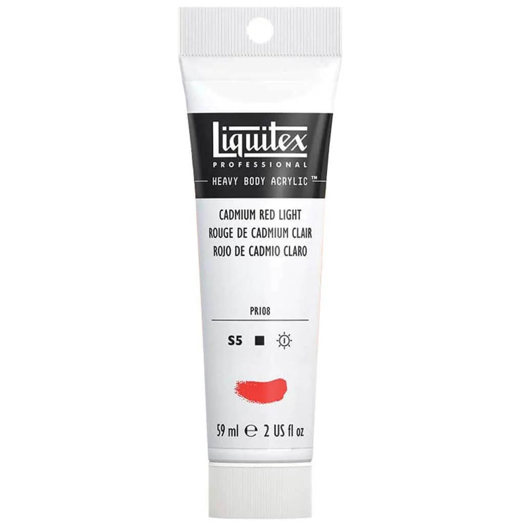 Liquitex Professional Heavy Body Acrylic 59ml (2oz) Cadmium Red Light S5