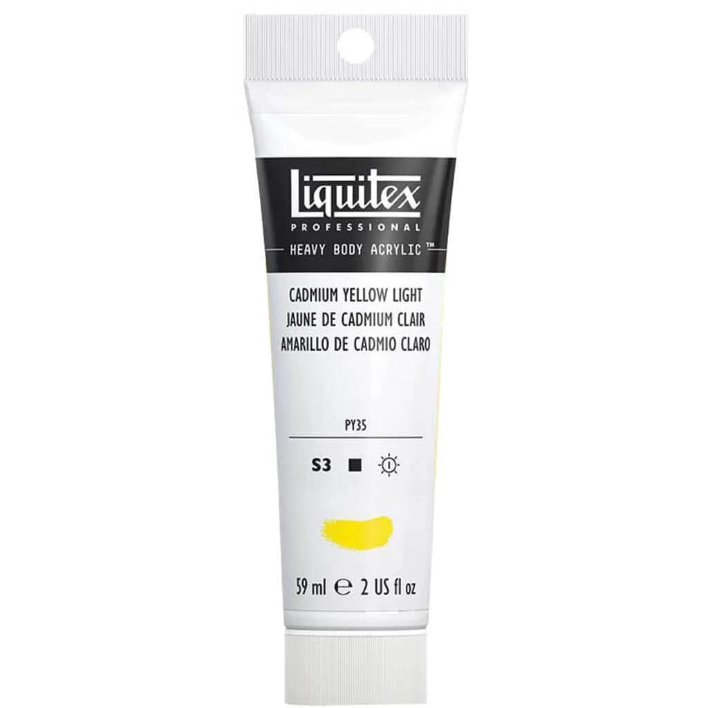 Liquitex Professional Heavy Body Acrylic 59ml (2oz) Cadmium Yellow Light S3