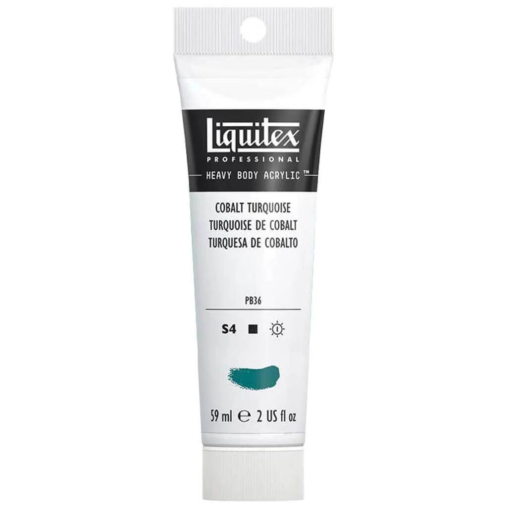 Liquitex Professional Heavy Body Acrylic 59ml (2oz) Cobalt Turquoise S4