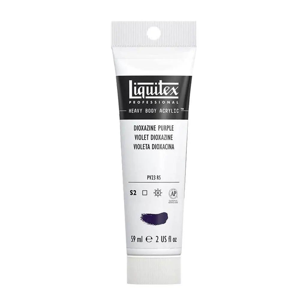 Liquitex Professional Heavy Body Acrylic 59ml (2oz) Dioxazine Purple S2