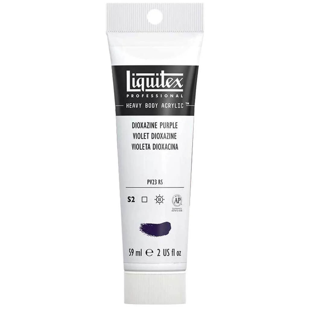 Liquitex Professional Heavy Body Acrylic 59ml (2oz) Dioxazine Purple S2