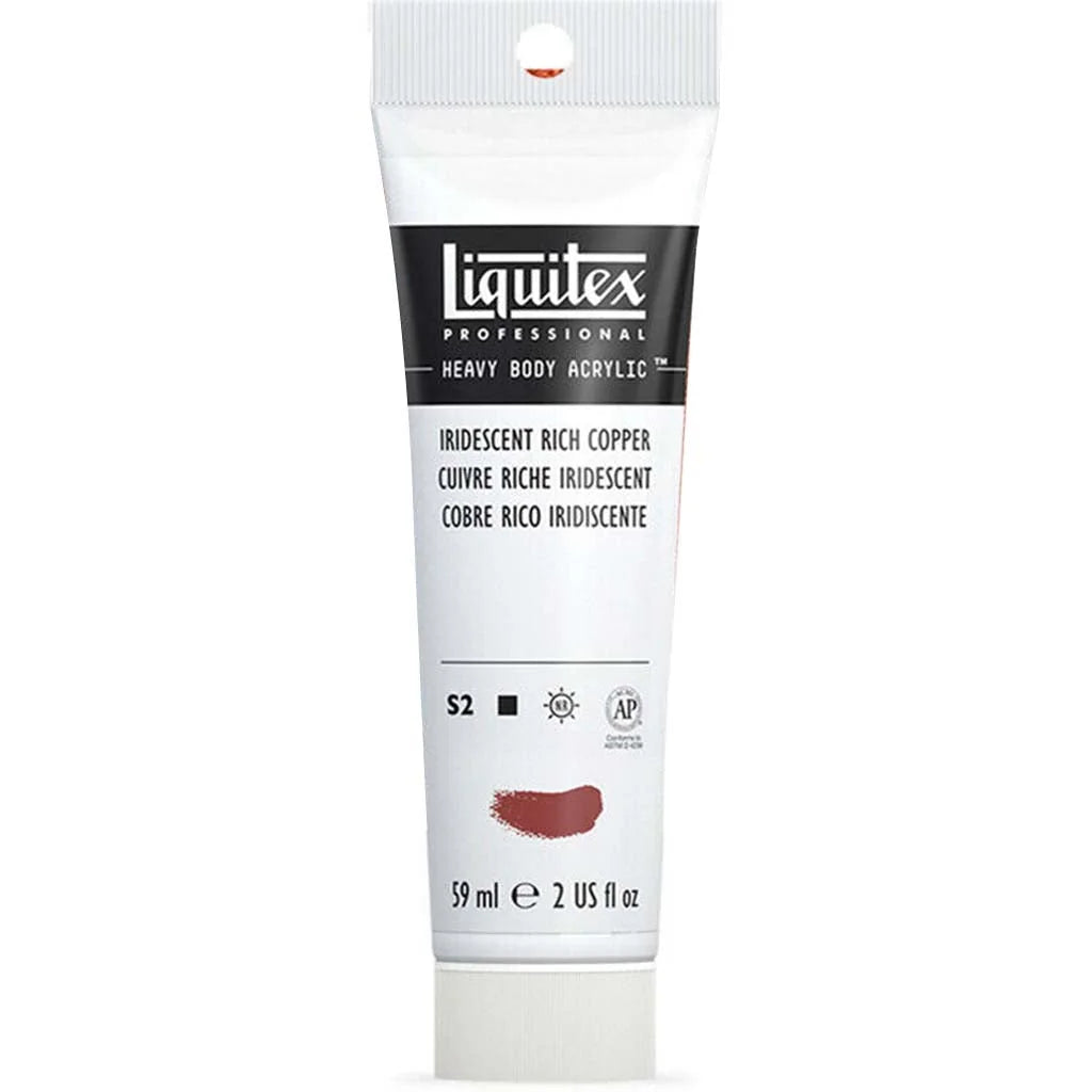 Liquitex Professional Heavy Body Acrylic 59ml (2oz) Iridescent Rich Copper S2