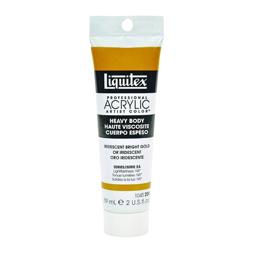 Liquitex Professional Heavy Body Acrylic 59ml (2oz) Iridescent Bright Gold S2