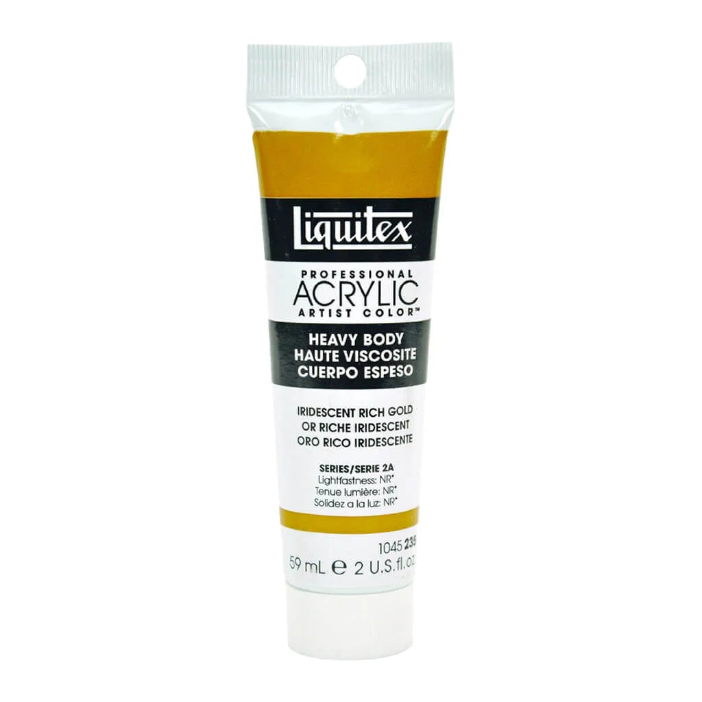 Liquitex Professional Heavy Body Acrylic 59ml (2oz) Iridescent Rich Gold S2