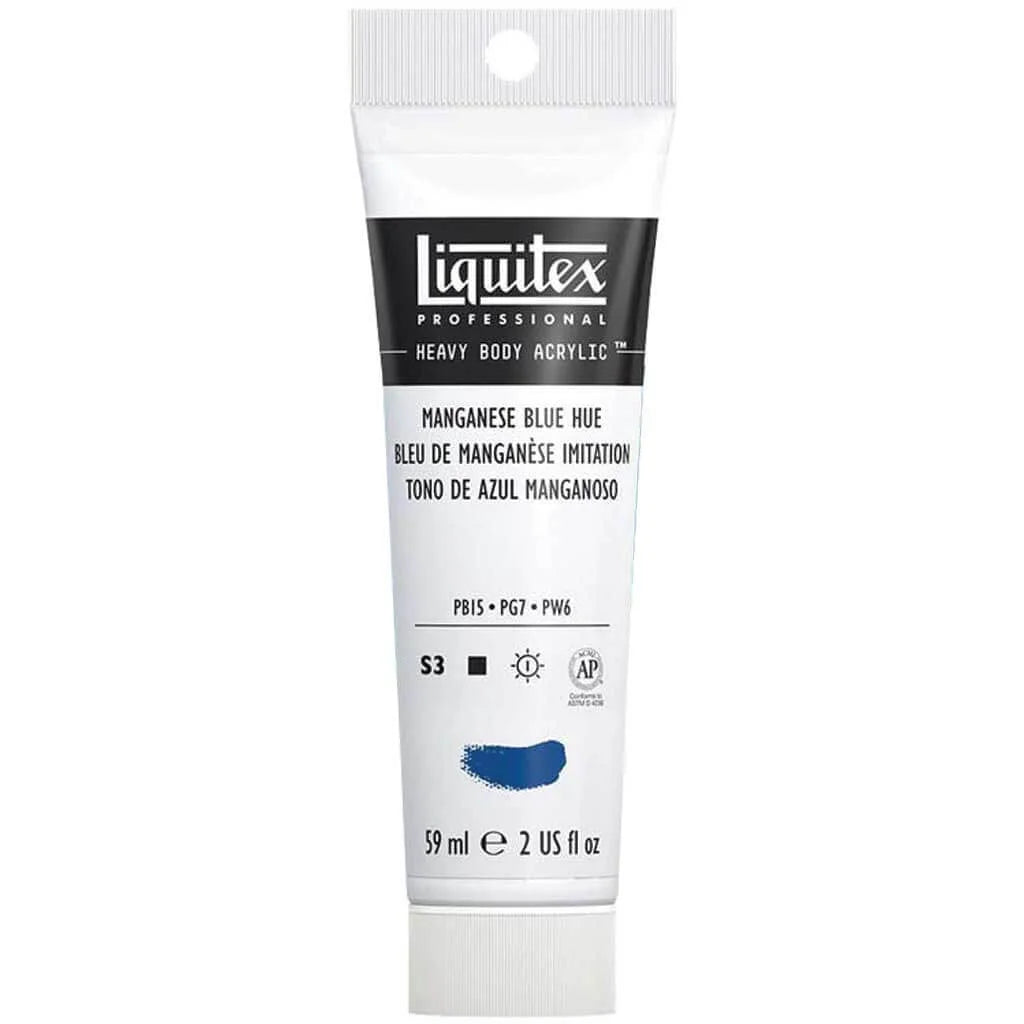 Liquitex Professional Heavy Body Acrylic 59ml (2oz) Manganese Blue Hue S3
