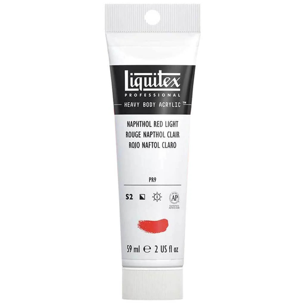 Liquitex Professional Heavy Body Acrylic 59ml (2oz) Naphthol Red Light S2