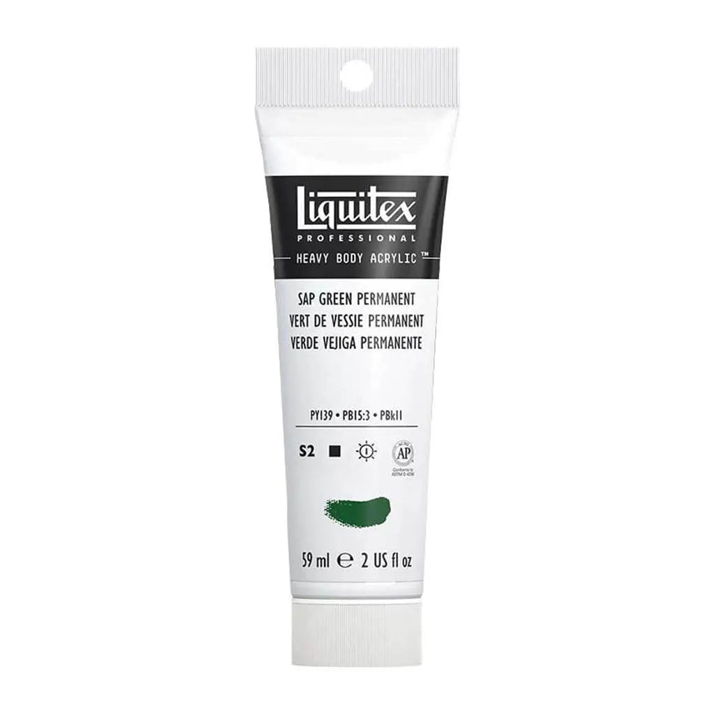 Liquitex Professional Heavy Body Acrylic 59ml (2oz) Sap Green Permanent S2
