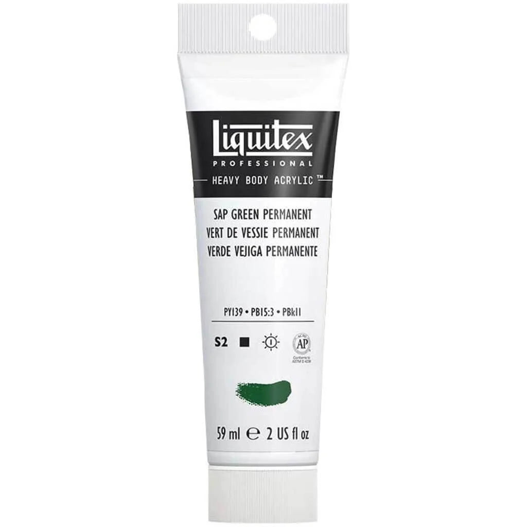 Liquitex Professional Heavy Body Acrylic 59ml (2oz) Sap Green Permanent S2