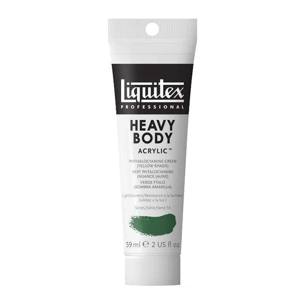 Liquitex Professional Heavy Body Acrylic 59ml (2oz) Phthalocyanine Green Yel. Shade S1