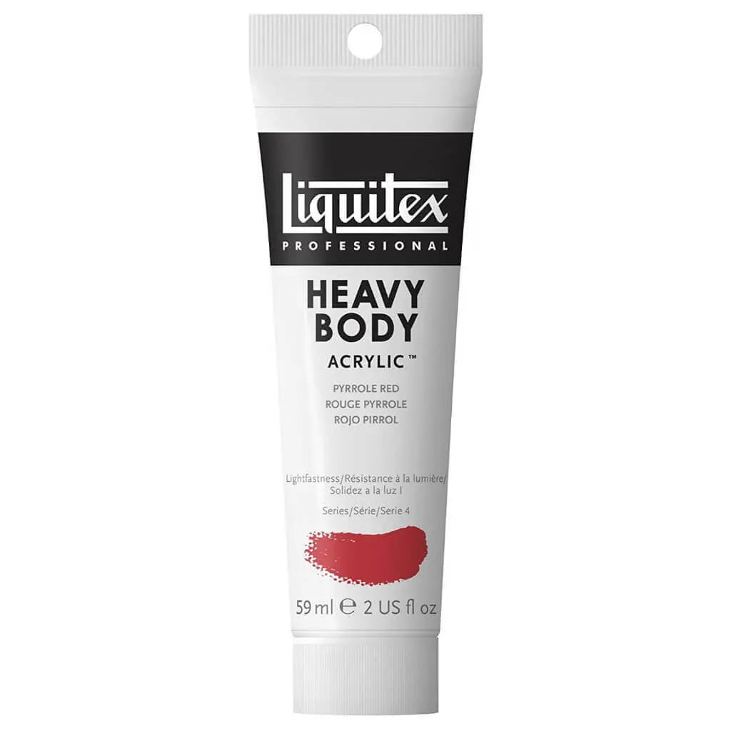 Liquitex Professional Heavy Body Acrylic 59ml (2oz) Pyrrole Red S4