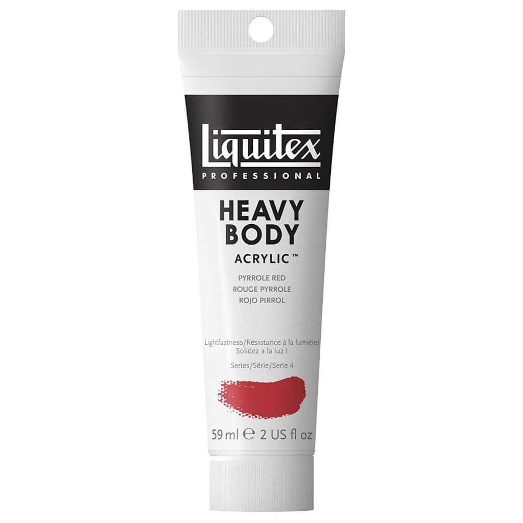 Liquitex Professional Heavy Body Acrylic 59ml (2oz) Pyrrole Red S4