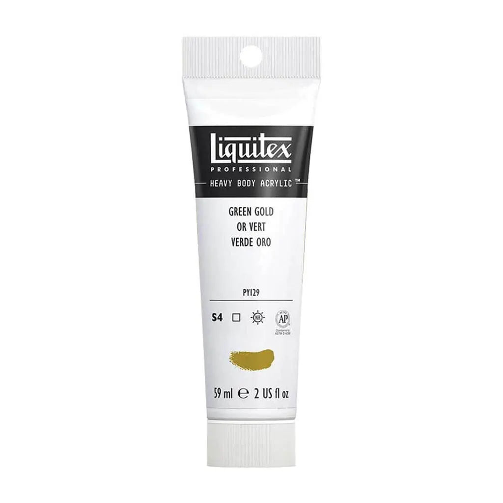 Liquitex Professional Heavy Body Acrylic 59ml (2oz) Green Gold S4