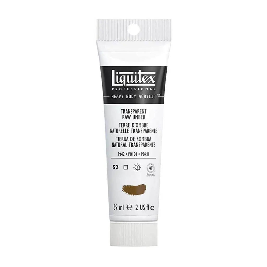 Liquitex Professional Heavy Body Acrylic 59ml (2oz) Transparent Raw Umber S2