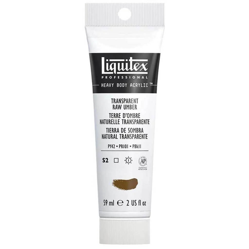 Liquitex Professional Heavy Body Acrylic 59ml (2oz) Transparent Raw Umber S2