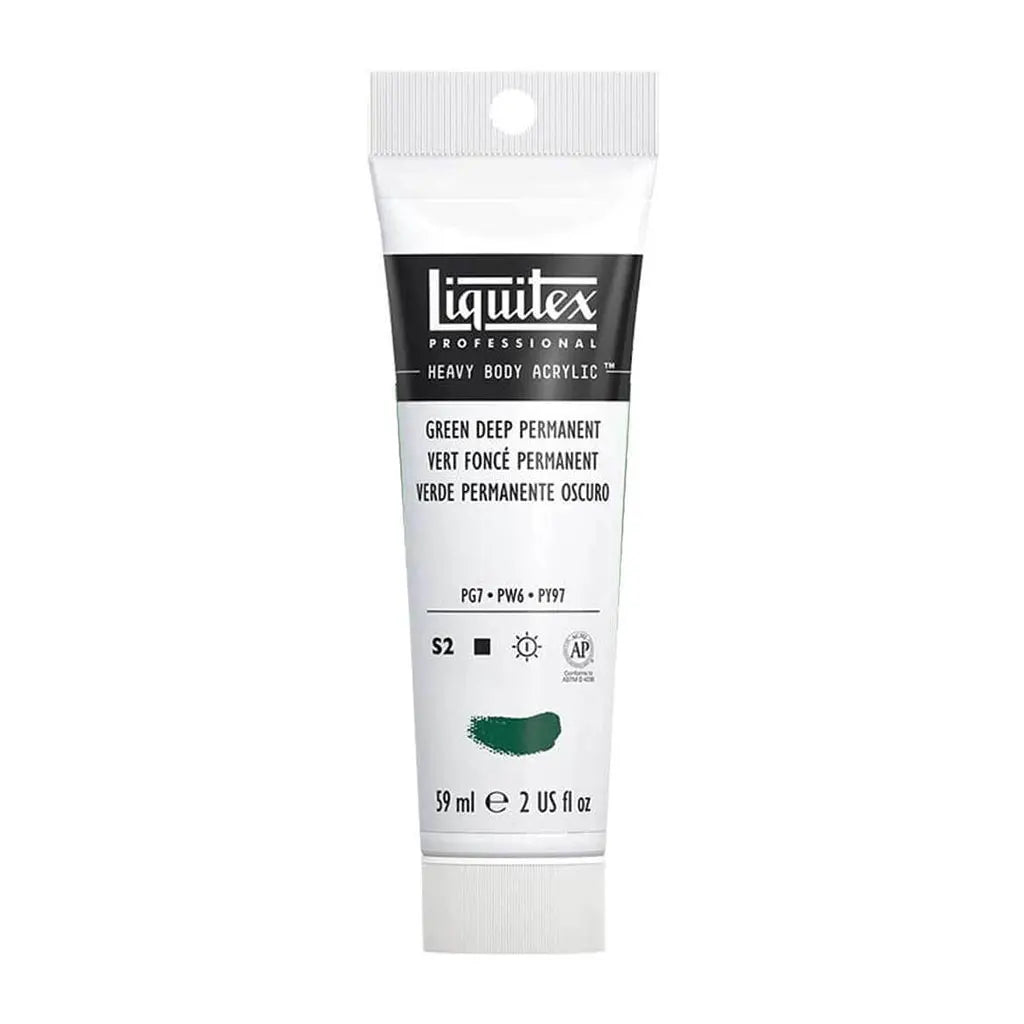 Liquitex Professional Heavy Body Acrylic 59ml (2oz) Green Deep Permanent S2