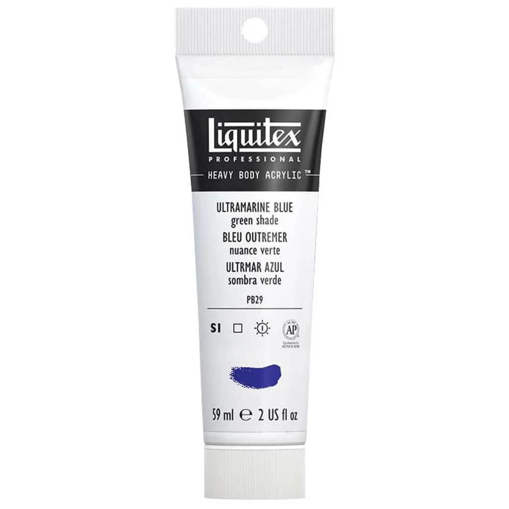 Liquitex Professional Heavy Body Acrylic 59ml (2oz) Ultramarine Blue Green Shade S1