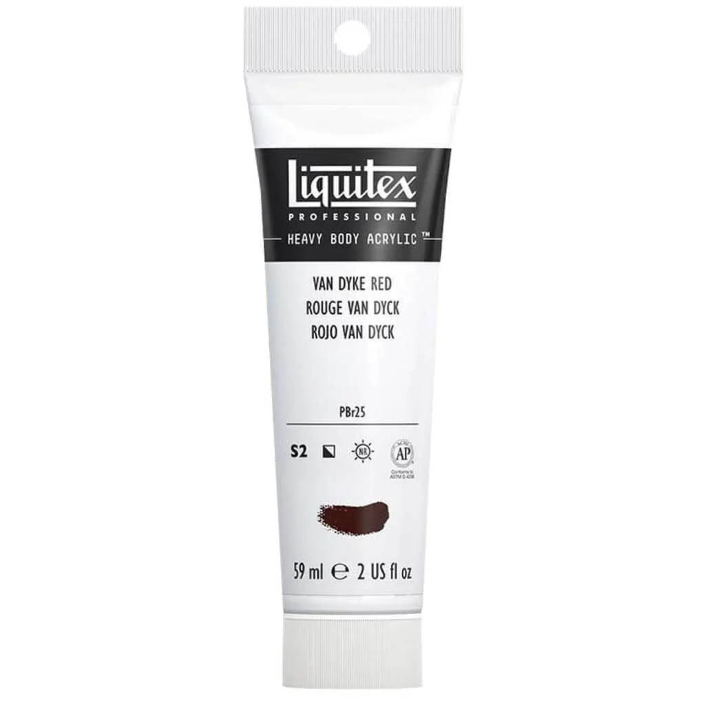 Liquitex Professional Heavy Body Acrylic 59ml (2oz) Van Dyke Red S2