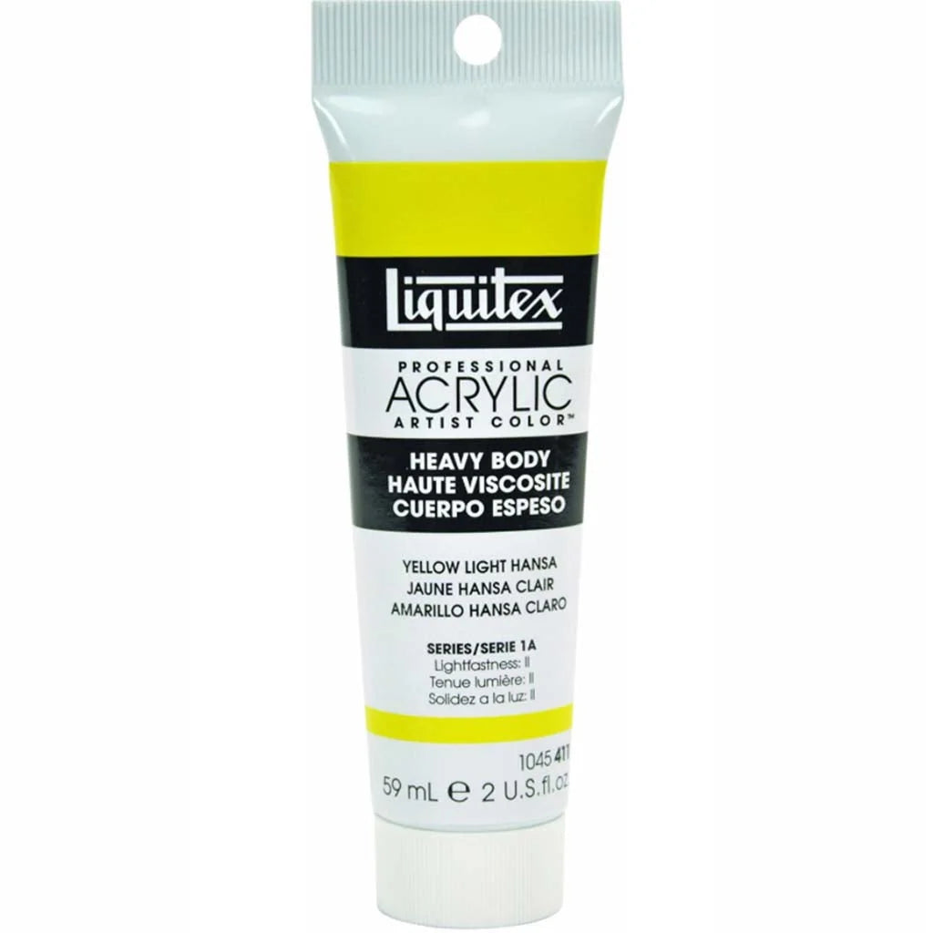 Liquitex Professional Heavy Body Acrylic 59ml (2oz) Yellow Light Hansa S1