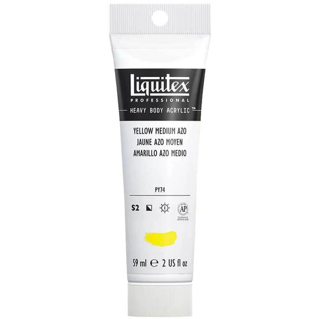Liquitex Professional Heavy Body Acrylic 59ml (2oz) Yellow Medium Azo S2