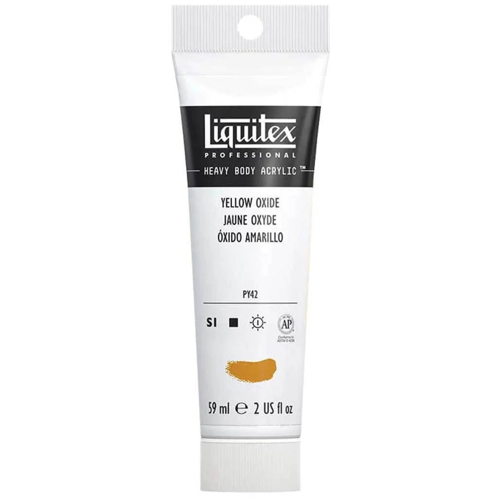 Liquitex Professional Heavy Body Acrylic 59ml (2oz) Yellow Oxide S1