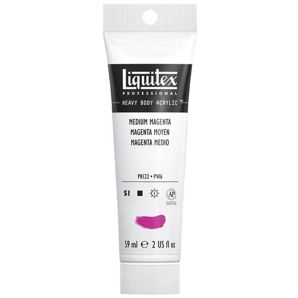 Liquitex Professional Heavy Body Acrylic 59ml (2oz) Medium Magenta S1