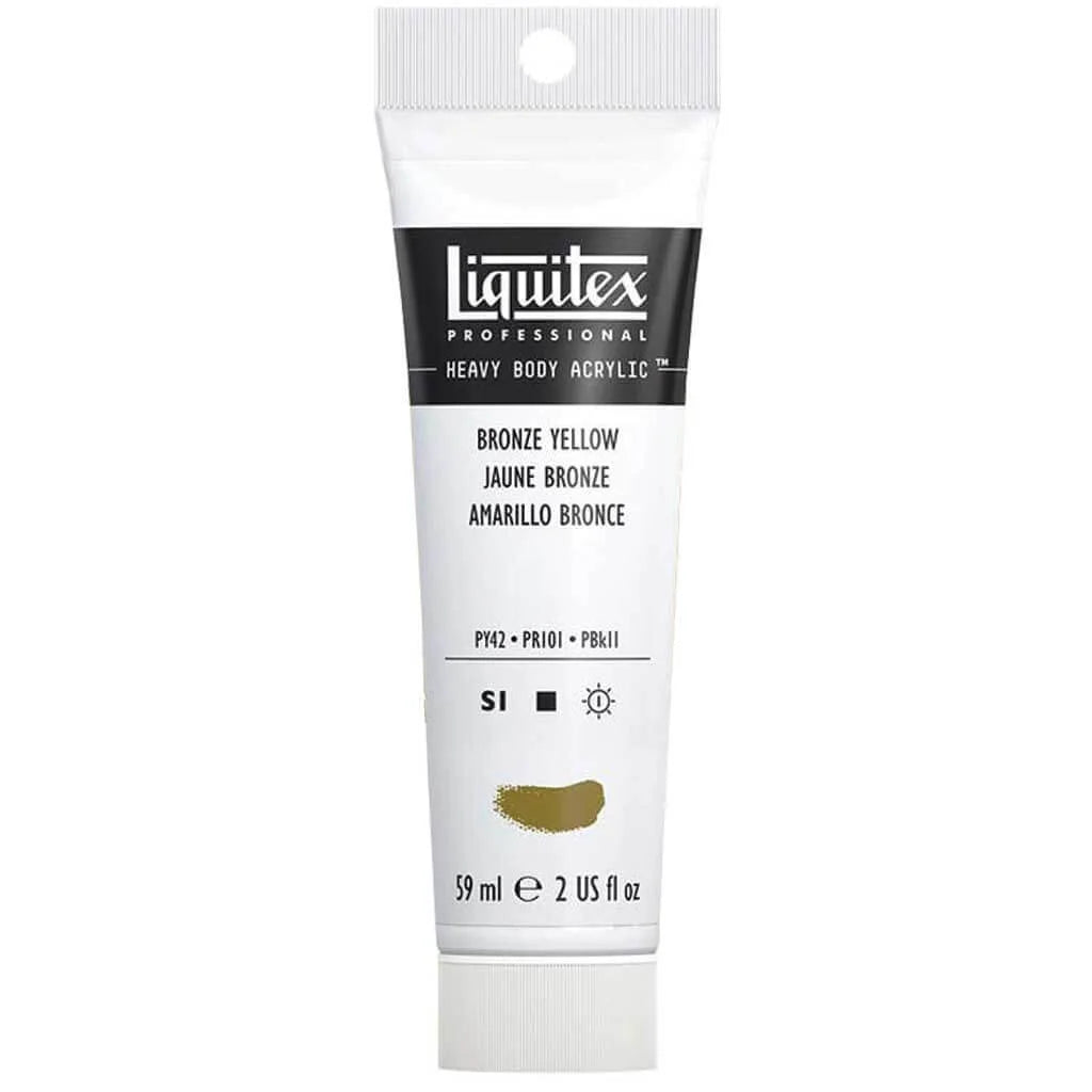 Liquitex Professional Heavy Body Acrylic 59ml (2oz) Bronze Yellow S1