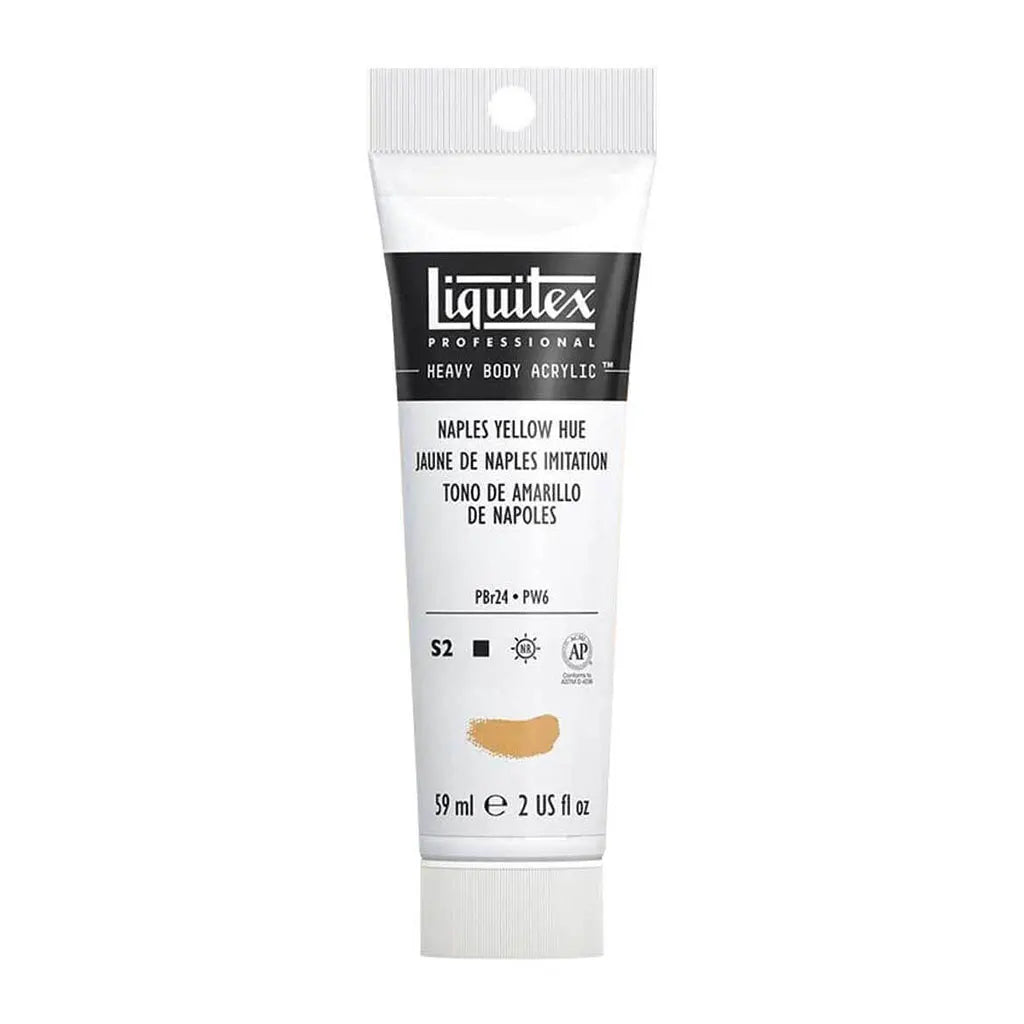 Liquitex Professional Heavy Body Acrylic 59ml (2oz) Naples Yellow Hue S2