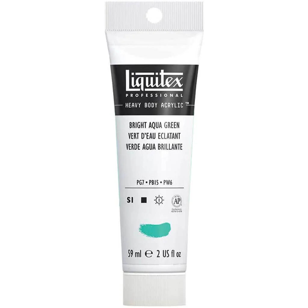 Liquitex Professional Heavy Body Acrylic 59ml (2oz) Bright Aqua Green S1
