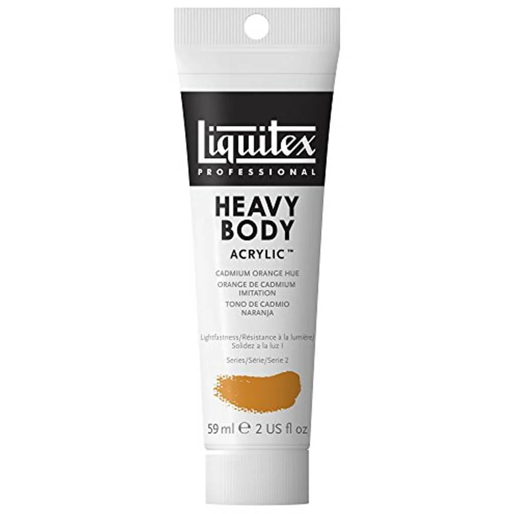 Liquitex Professional Heavy Body Acrylic 59ml (2oz) Cadmium Orange Hue S2