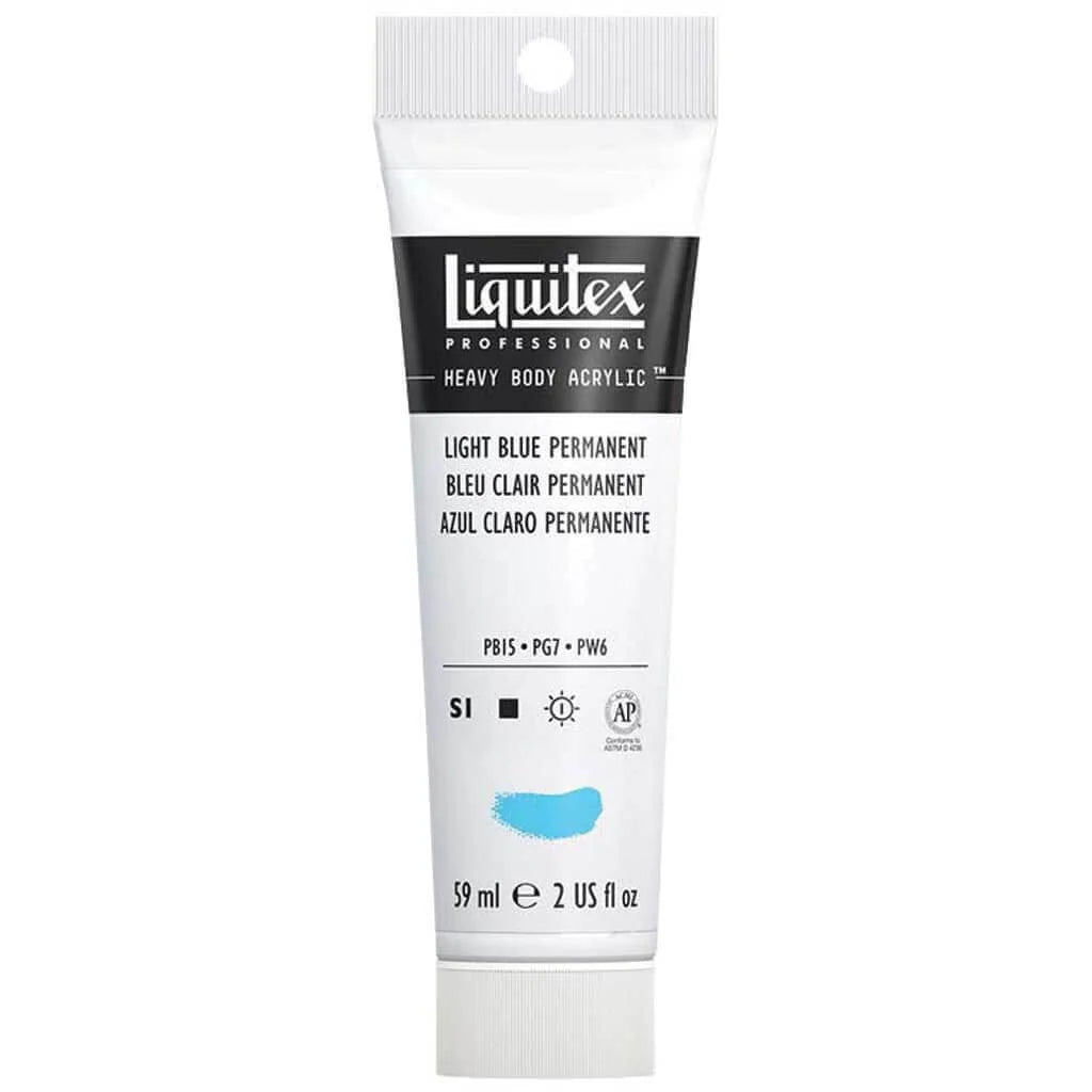 Liquitex Professional Heavy Body Acrylic 59ml (2oz) Light Blue Permanent S1