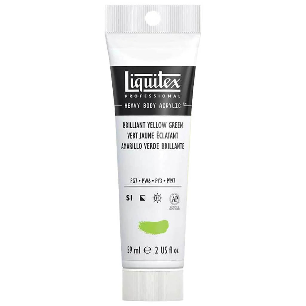 Liquitex Professional Heavy Body Acrylic 59ml (2oz) Brilliant Yellow Green S1
