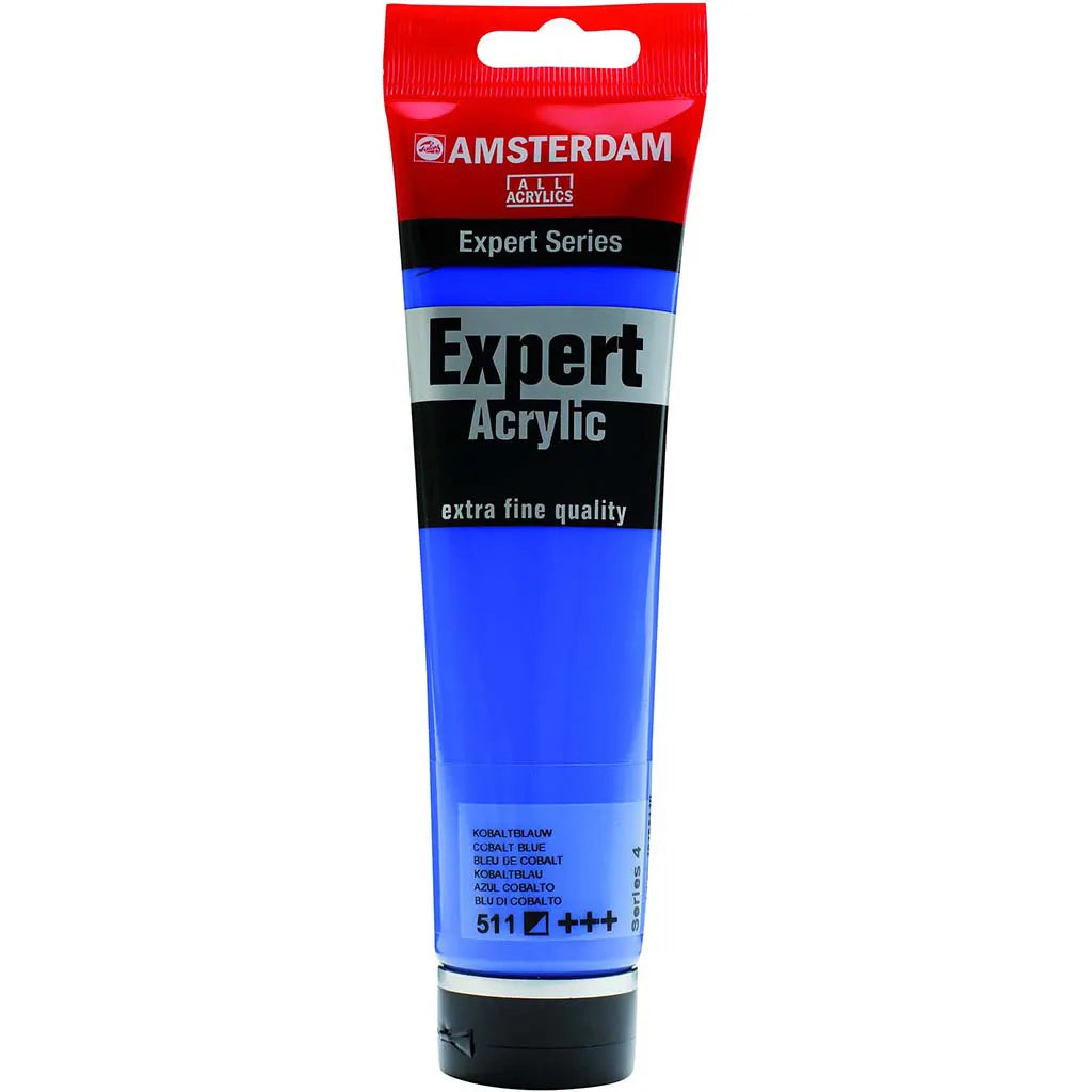 Amsterdam Expert Acrylic Paint Tube 150ml Cobalt Blue