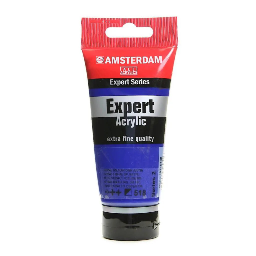Amsterdam Expert Acrylic Paint Tube 75ml Cobalt Blue Deep Series 2