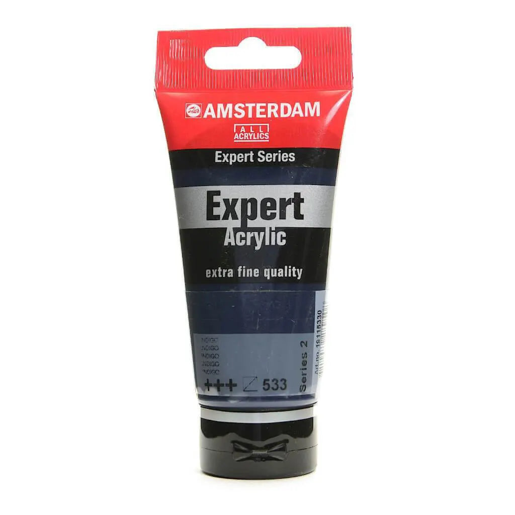 Amsterdam Expert Acrylic Paint Tube 75ml Indigo Series 2