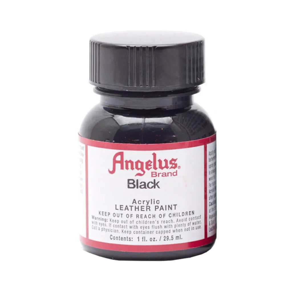 Angelus Acrylic Leather Paint 1oz Black