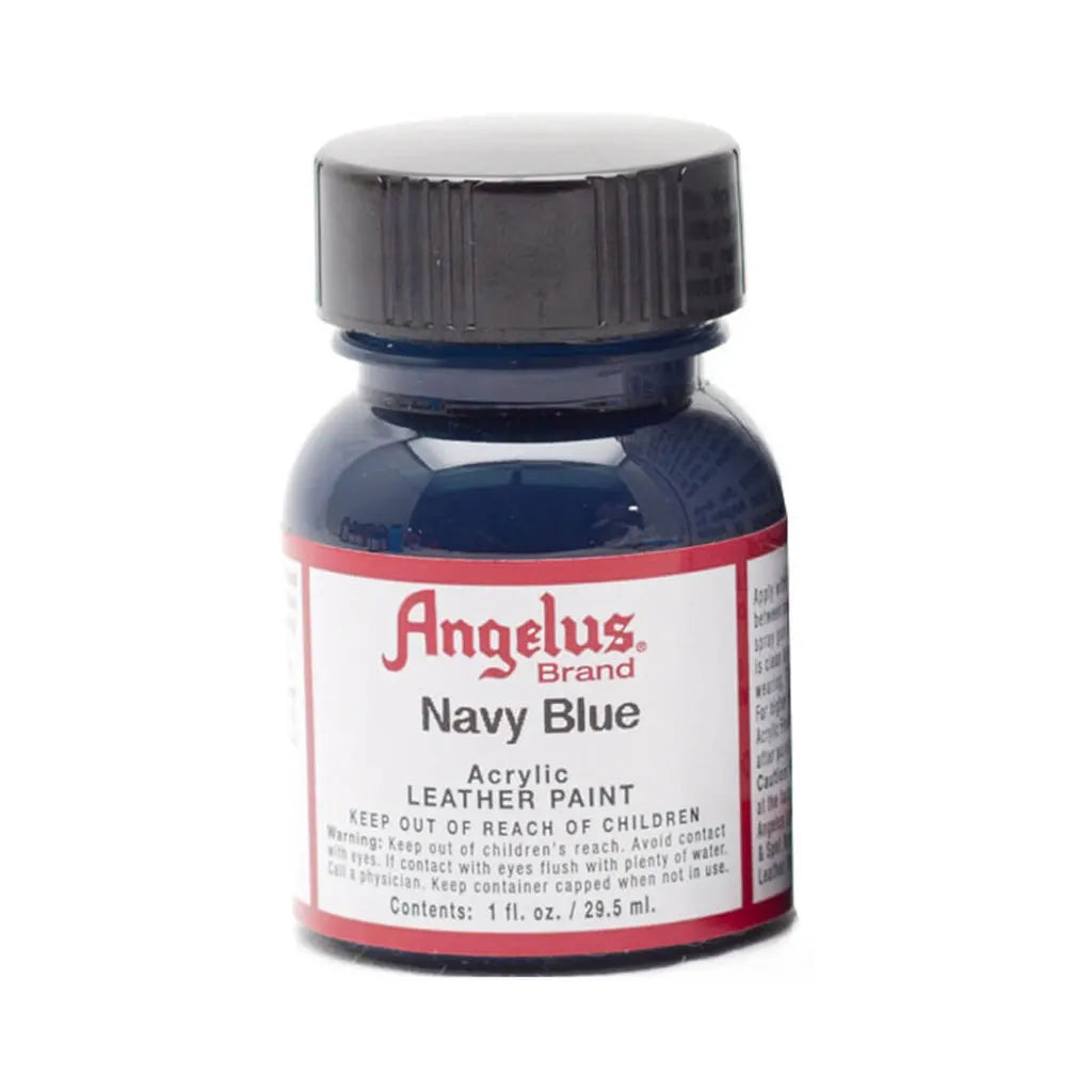 Angelus Acrylic Leather Paint 1oz Navy Blue