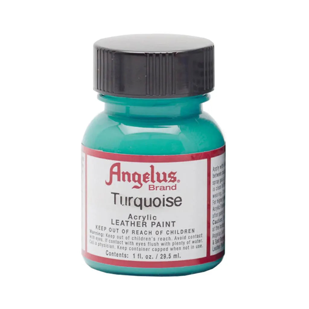 Angelus Acrylic Leather Paint 1oz Turquoise