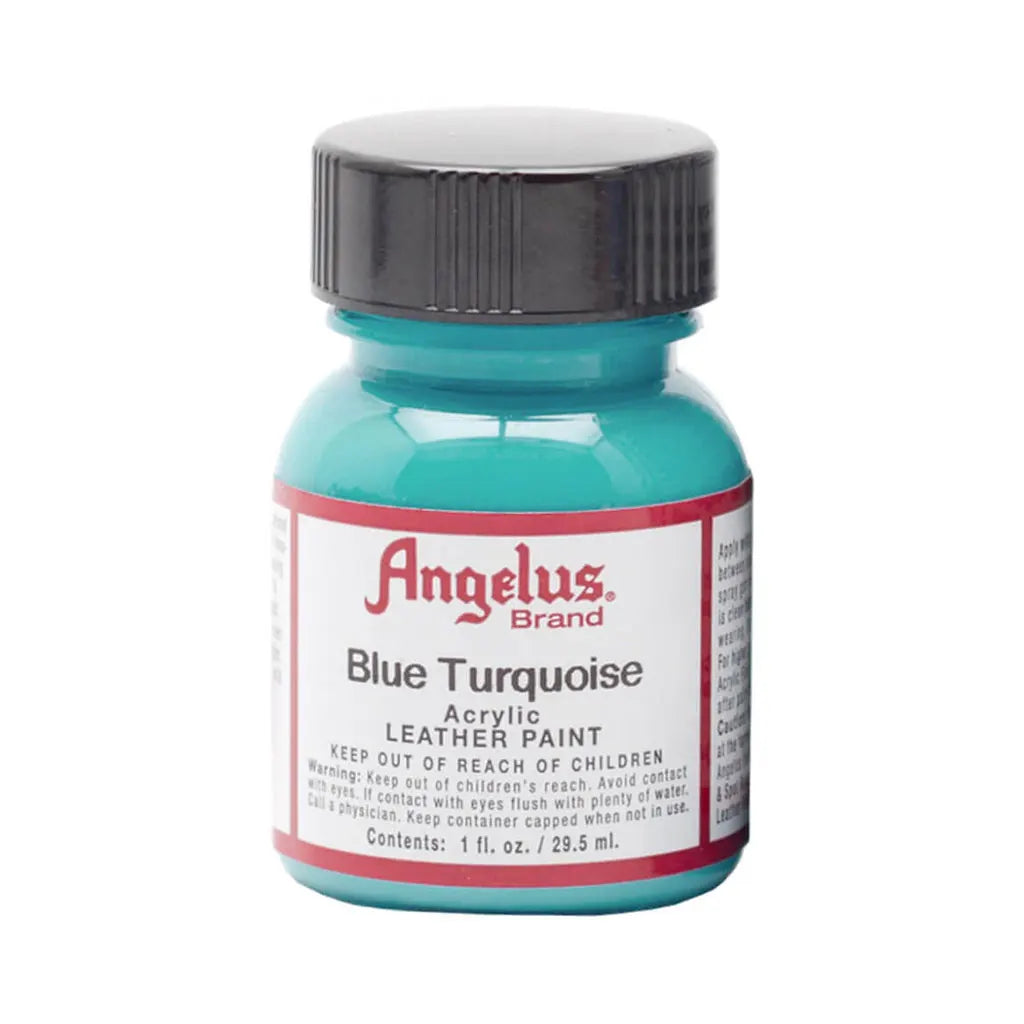 Angelus Acrylic Leather Paint 1oz Blue Turquoise