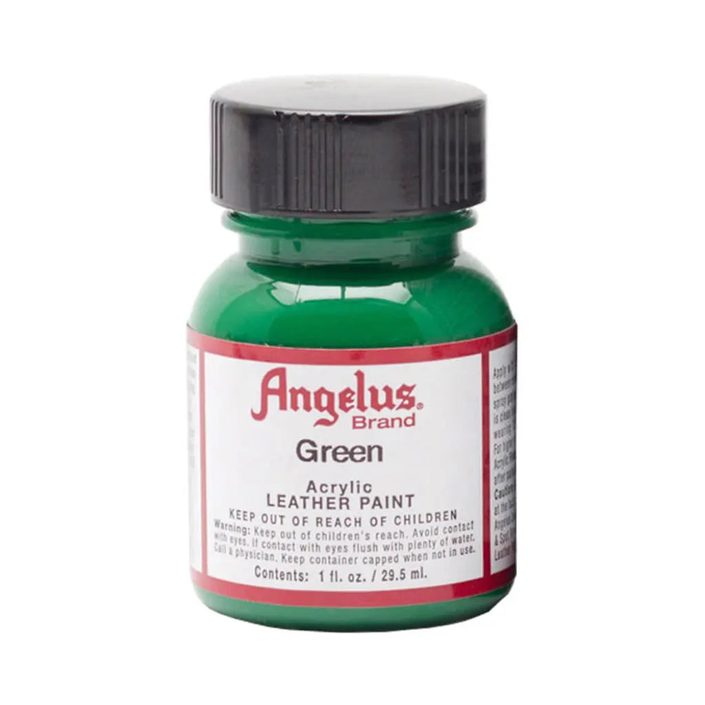 Angelus Acrylic Leather Paint 1oz Green