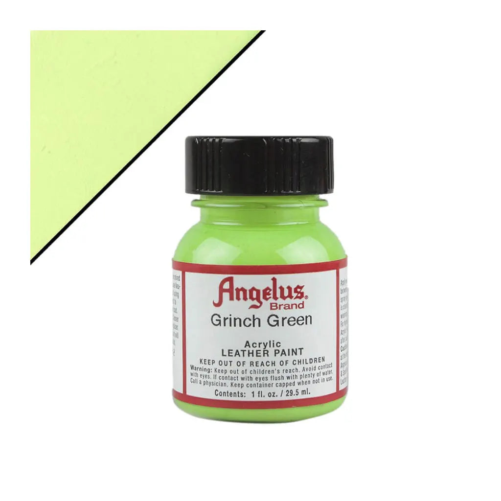 Angelus Acrylic Leather Paint 1oz Grinch Green