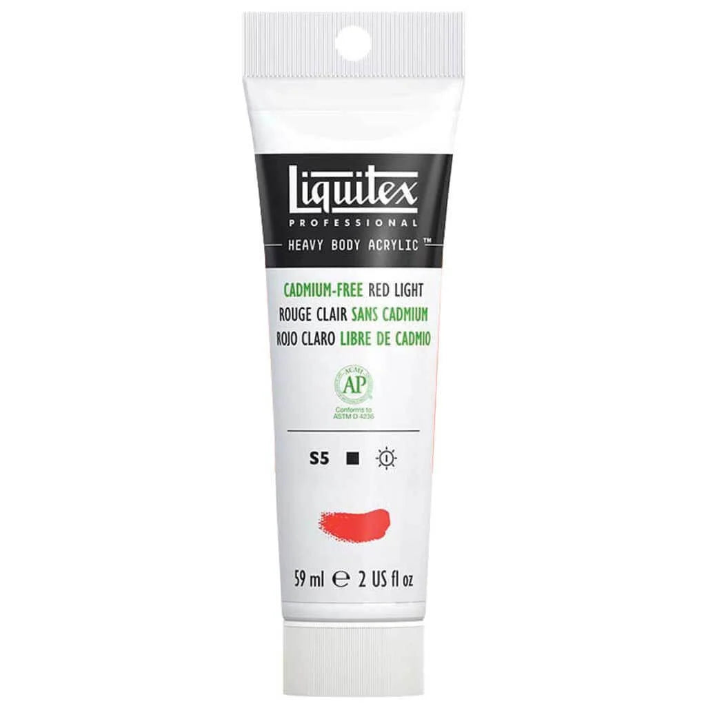 Liquitex Professional Heavy Body Acrylic 59ml (2oz) Cadmium Free Red Light S5