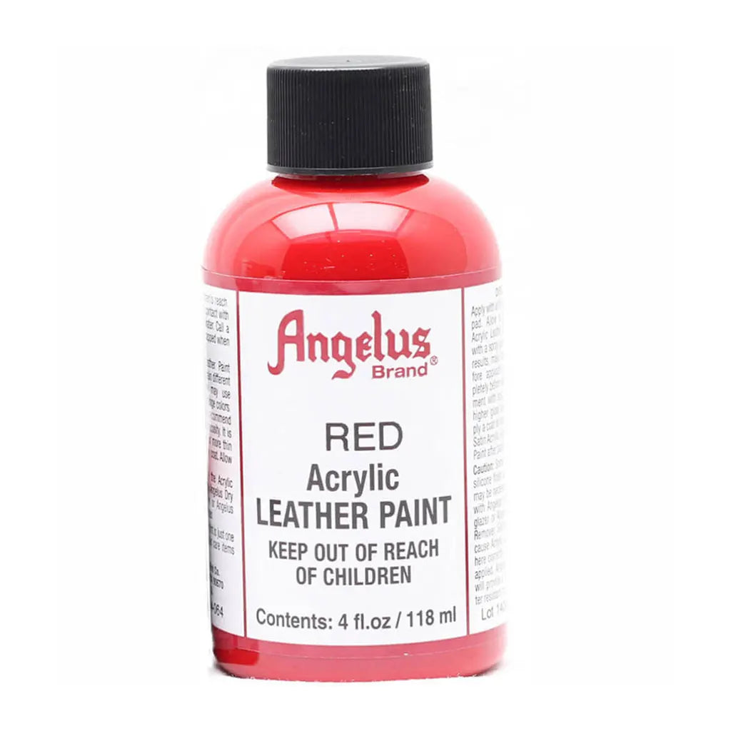 Angelus Acrylic Leather Paint 4oz Red