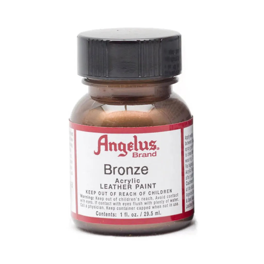 Angelus Acrylic Leather Paint 1oz Metallic Bronze